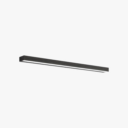 Modern Bathroom Vanity Light Fixture LED Mirror Sconce Black Metal Acrylic for Grooming Makeup Application Dressing Room Wall Mount Illumina