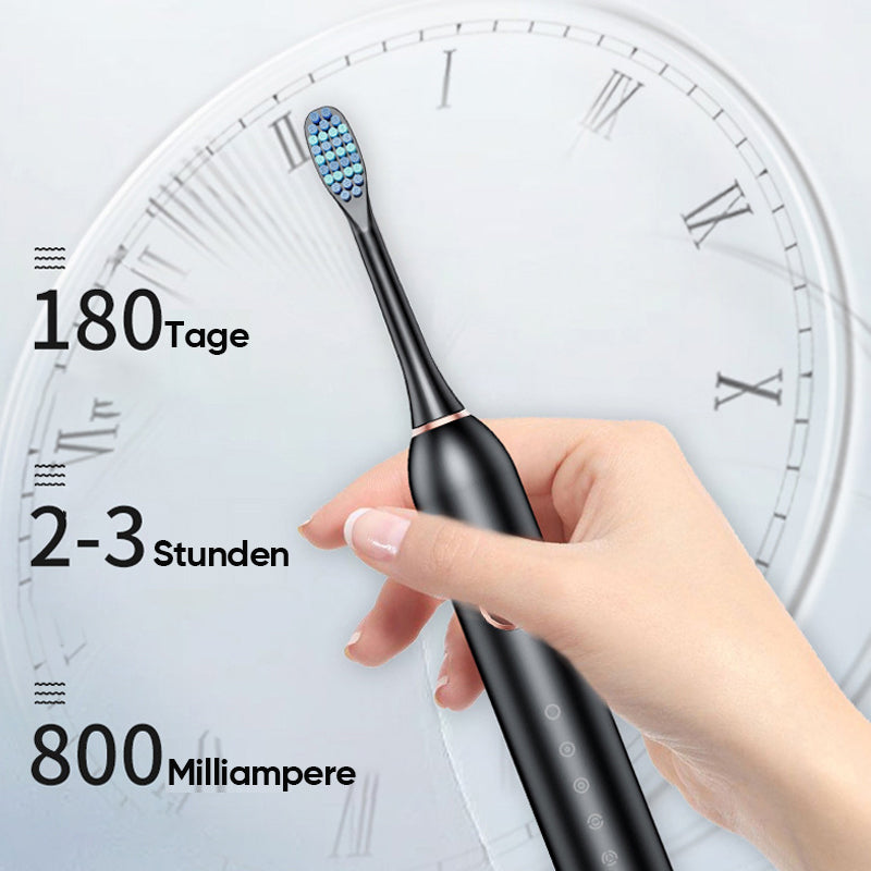 Rechargeable Sonic Toothbrush with 6 Cleaning Modes IPX7 Waterproof Electric Toothbrush 40000 VPM for Daily Oral Care Adults Dental Hygiene