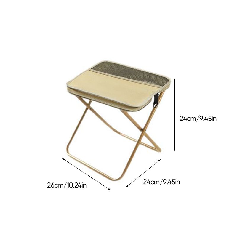 Compact Foldable Stool | Heavy-Duty Portable Backpack with Waterproof Fabric | Comfortable Seating for Outdoor Adventures