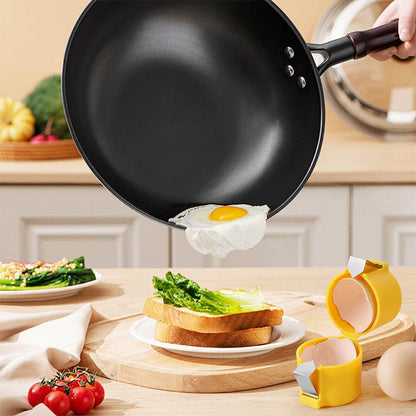 Compact Egg White Yolk Divider Tool with Ergonomic Grip for Baking and Cooking Kitchen Gadget