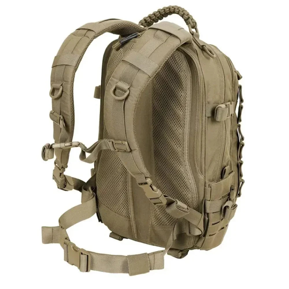 30L Tactical Backpack for Hiking Travel & Everyday Carry with Laptop Sleeve and Hydration Port | Modular Outdoor Daypack