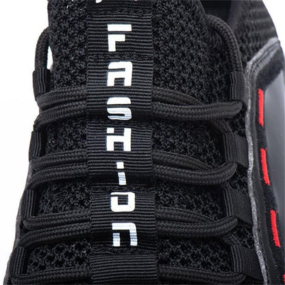 Steel Toe Work Shoes for Men & Women – Breathable Mesh Safety Sneakers with Slip-Resistant Sole & Puncture-Proof Protection for