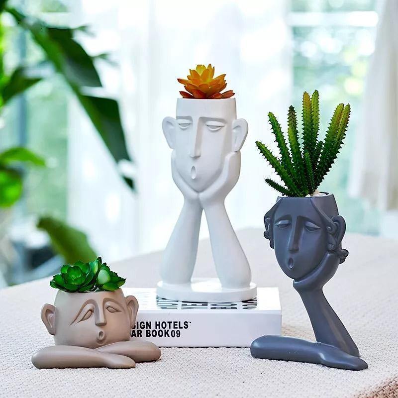 Caravaggio Planter Sculpture Trio