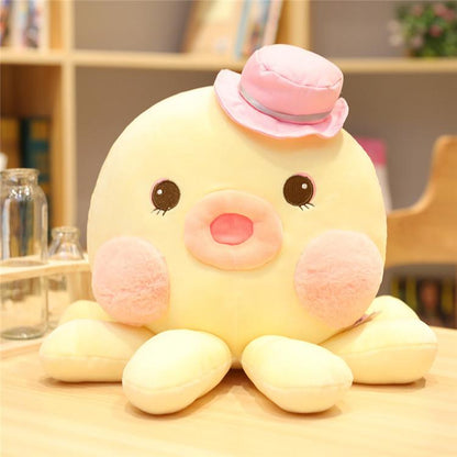 Peluche de criatura marina para niños y adultos: compañero suave y achuchable para jugar y reconfortar: relleno de algodón premium: lavable