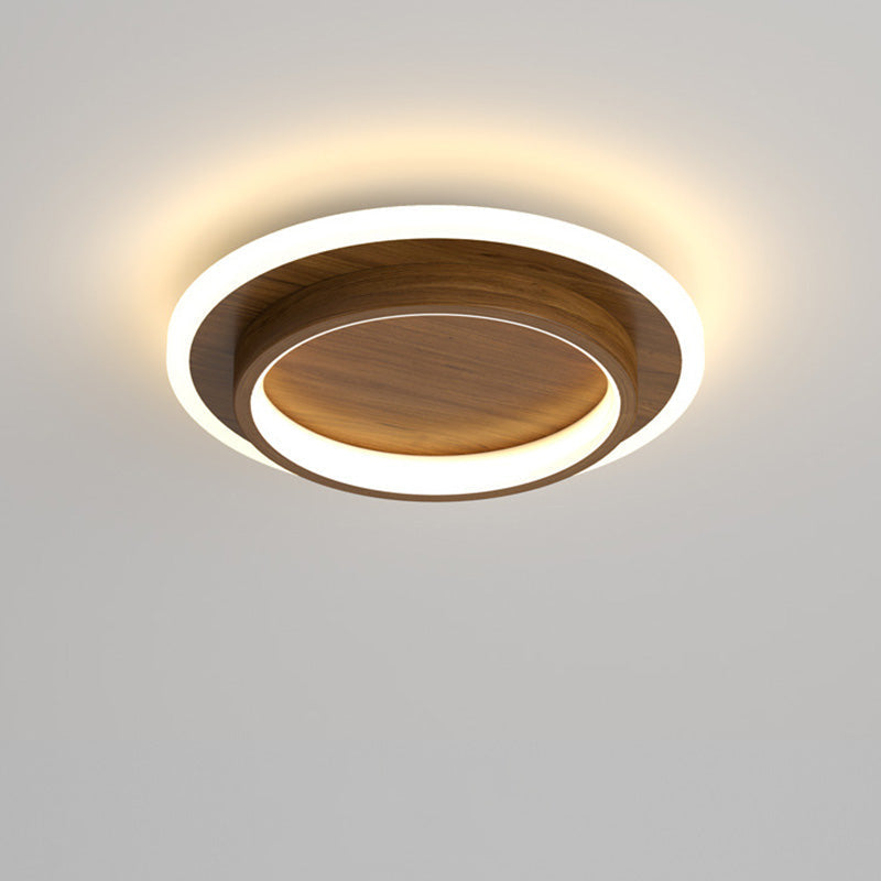 Round Flush Mount LED Light 2 in Low Profile for Bedroom Hallway Living Room Kitchen Entry Modern Ultra Slim Disk Design 10W 20W Integrated