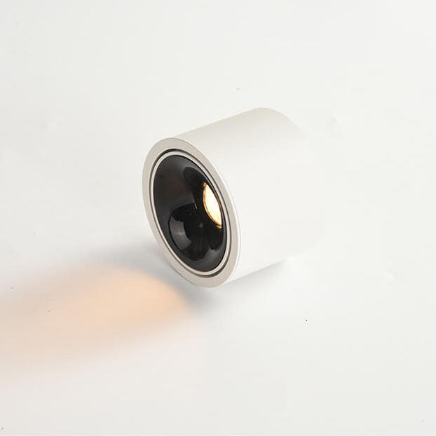 Swivel-Head LED Ceiling Spotlight in Aluminum Housing with Flush-Mount Design for Bedrooms, Kitchens & Hallways