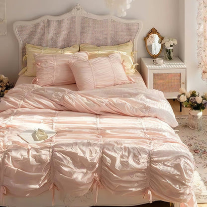 RoyalRuffle – Vintage Lace Bedding 4-Piece Set