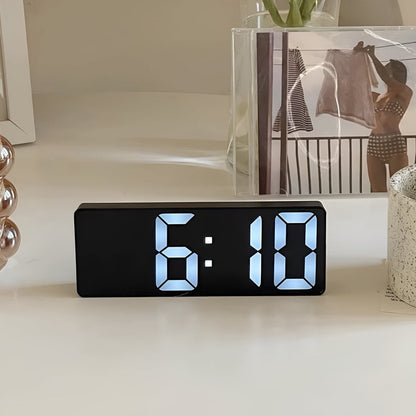 MirrorTime – Digital LED Alarm Clock