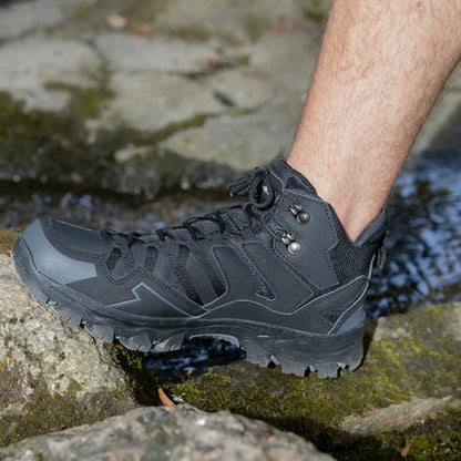 Cushioned High-Top Hiking Boots with Ankle Support for Men & Women – Waterproof Trail Shoes for Outdoor Adventures & Travel