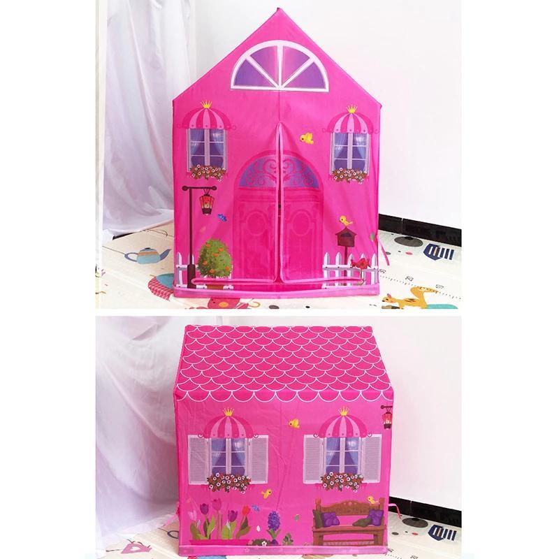 Kids Play Tent Castle Playhouse for Indoor & Outdoor – Pop-Up Hideaway Fort for Toddlers Girls Boys – Portable Lightweight Folding Cottage
