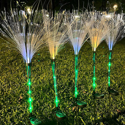 REEDGLOW – Solar Reed Pathway Lights for Serene Garden Ambience