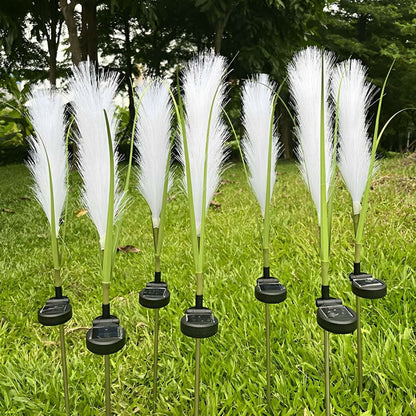 REEDGLOW – Solar Reed Pathway Lights for Serene Garden Ambience