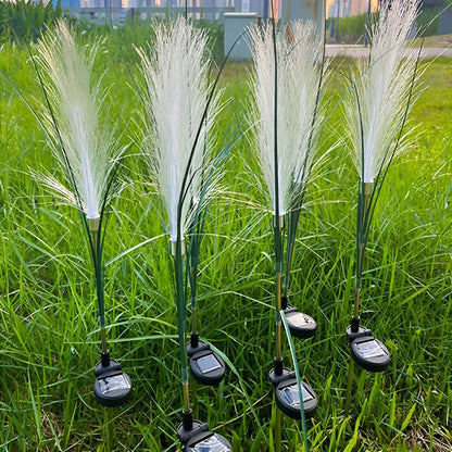 REEDGLOW – Solar Reed Pathway Lights for Serene Garden Ambience