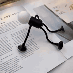 Flexible Mood LED Night Light with Warm Glow | Wireless Design for Cozy Ambiance