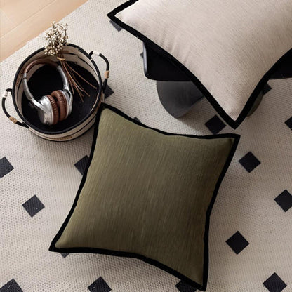 Finesse Sofa Cushion Covers - Woven Jacquard, Elegant Touch