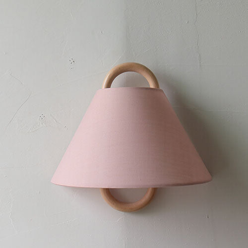Sconce Light Fixture Wooden Frame Cloth Shade E12 Socket Flexible Install for Bedroom Living Room Hallway Apartment Home