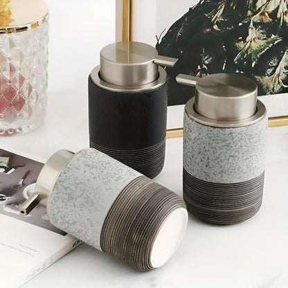 Matelle – Dispensador de jabón de cerámica minimalista