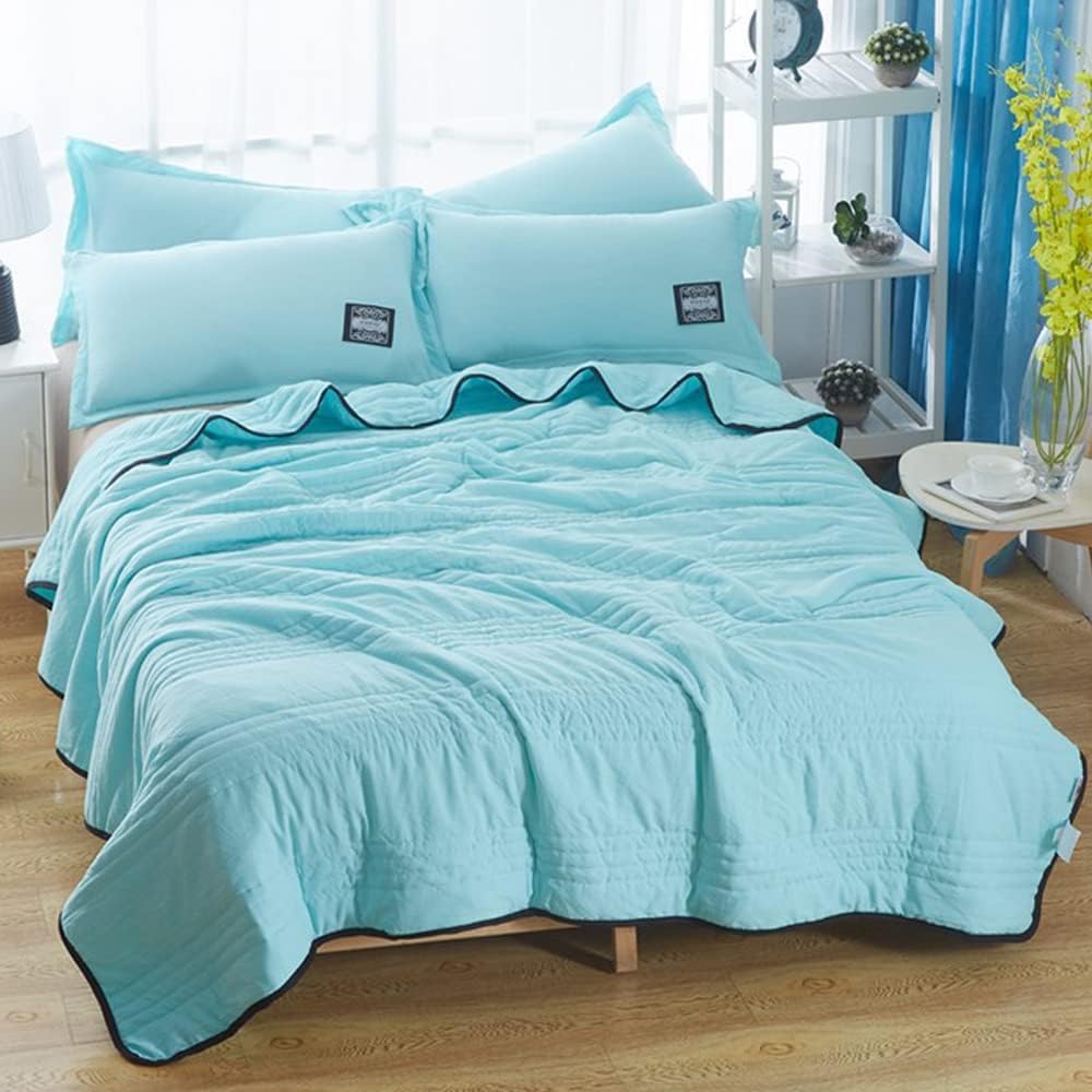 Temperature Regulating Throw Blanket – Lightweight Breathable Cooling Bedding for Hot Sleepers & Night Sweats – Moisture Wicking Soft Fabric