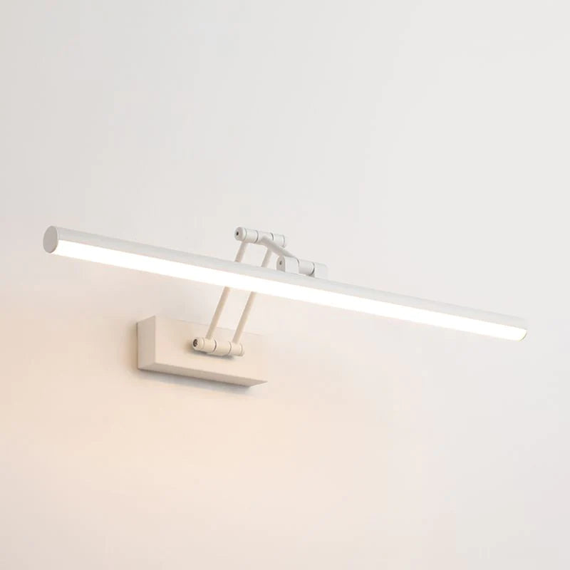 LED Vanity Light Fixture with 3 Color Modes for Bathroom Mirror 39 in Black Wall Mount IP44 Rated Modern Linear Lighting Bar for Makeup Groo