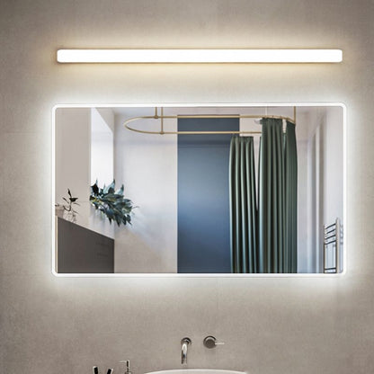 Lámpara de pared LED moderna para baño, aplique de acrílico blanco para espejo, grado de protección IP44
