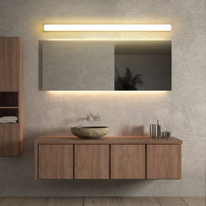 Lámpara de pared LED moderna para baño, aplique de acrílico blanco para espejo, grado de protección IP44
