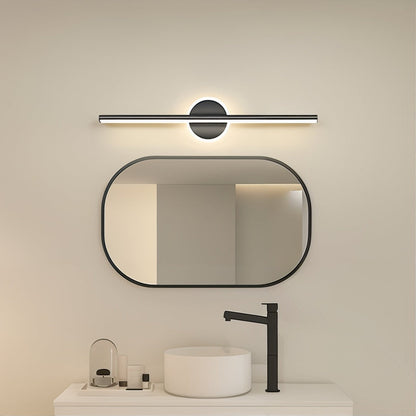 LED Wall Sconce Black & Gold Metal Modern Geometric Light Fixture for Living Room Bedroom Bathroom Warm White Accent Lighting