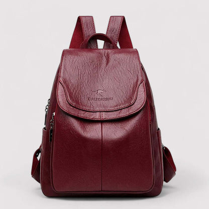 Women's Convertible Shoulder Bag with Concealed Zipper Pockets for Commuting and Vacation
