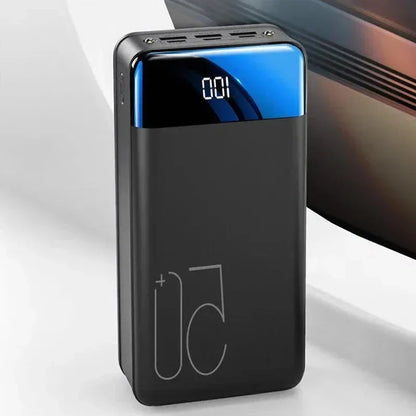 50000mAh Portable Charger 3-Port Fast Charging Power Bank for iPhone Android Tablet Travel Emergency Battery Pack
