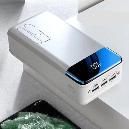 50,000 mAh Portable Charger for Laptop, Tablet & Phone – Fast Charging External Battery Pack with USB-C & USB-A Ports