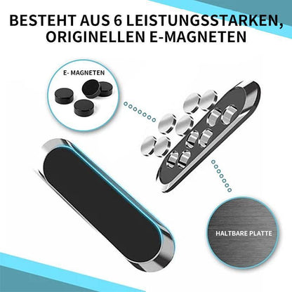 Magnetic Phone Mount for Car Dashboard & Vent - 360° Swivel Holder with Nano Gel Pad - Hands-Free Universal Smartphone Stand for Vehicle