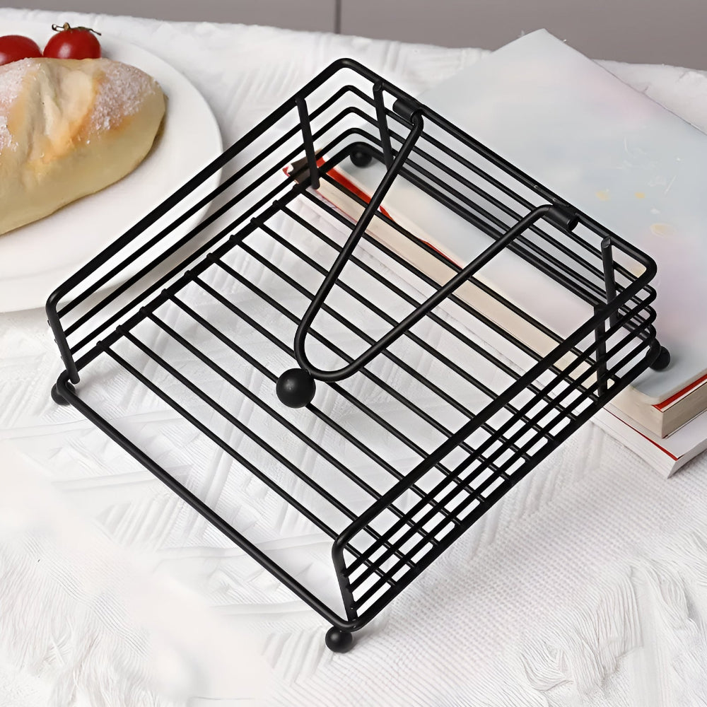 Sleek Napkin Holder for Table - Durable Iron, Modern Design