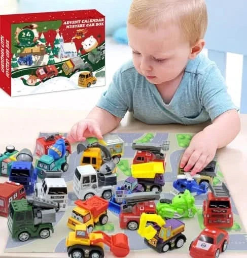 BUILDERCOUNT – Construction Vehicle Advent Calendar for Daily Discovery