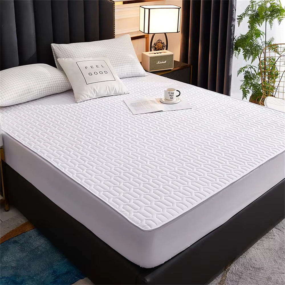 Comfort Haven | Protector de colchón impermeable con capa de látex | Algodón suave para una protección total