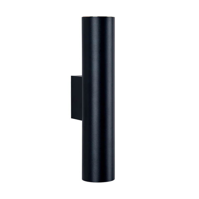 Up-Down LED Wall Light Fixture in Gold, Black or White Aluminum for Hallway, Bedroom & Living Room