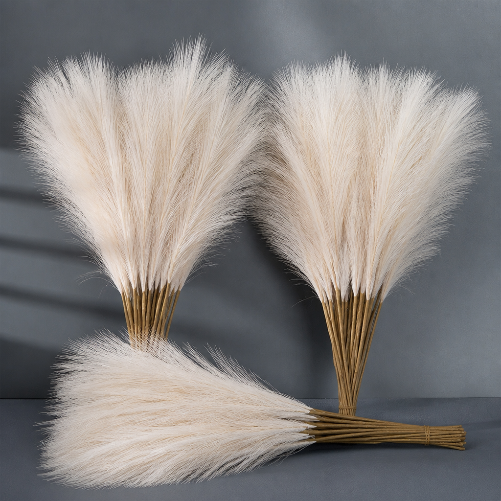 FEATHERBLOOM – Artificial Pampas for Graceful Decorative Displays
