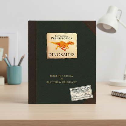 Interactive 3D Pop-Up Dinosaur Book for Kids Educational Prehistoric Adventure Story Time