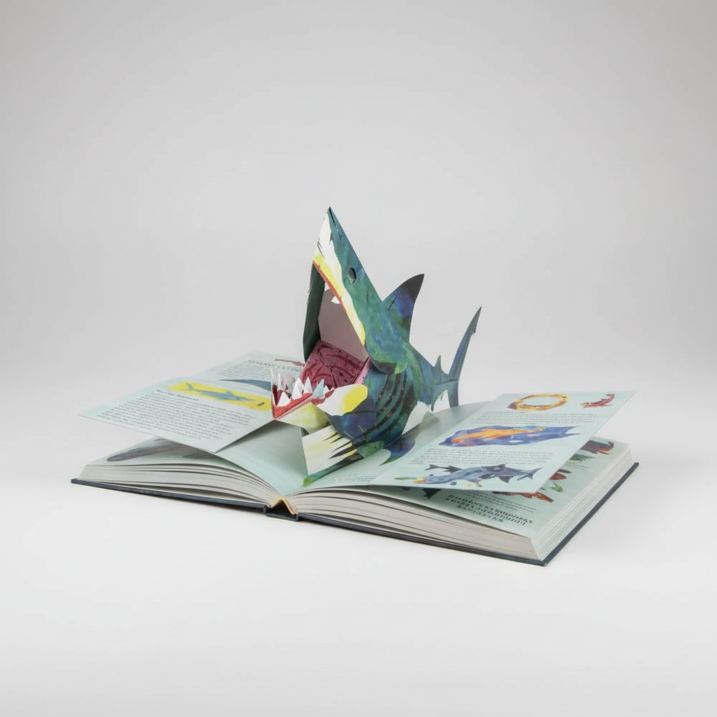 3D Dinosaur Storybook for Kids Interactive Learning Adventure Hands-On Reading Preschool Gift Educational Play Activity