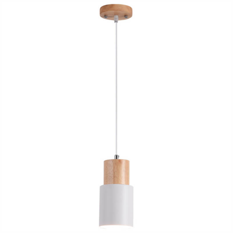 Hanging Ceiling Light Aluminum Shade Modern Single Fixture for Kitchen Island Dining Room Bar Café Restaurant Bedroom Hardwired E26 Socket