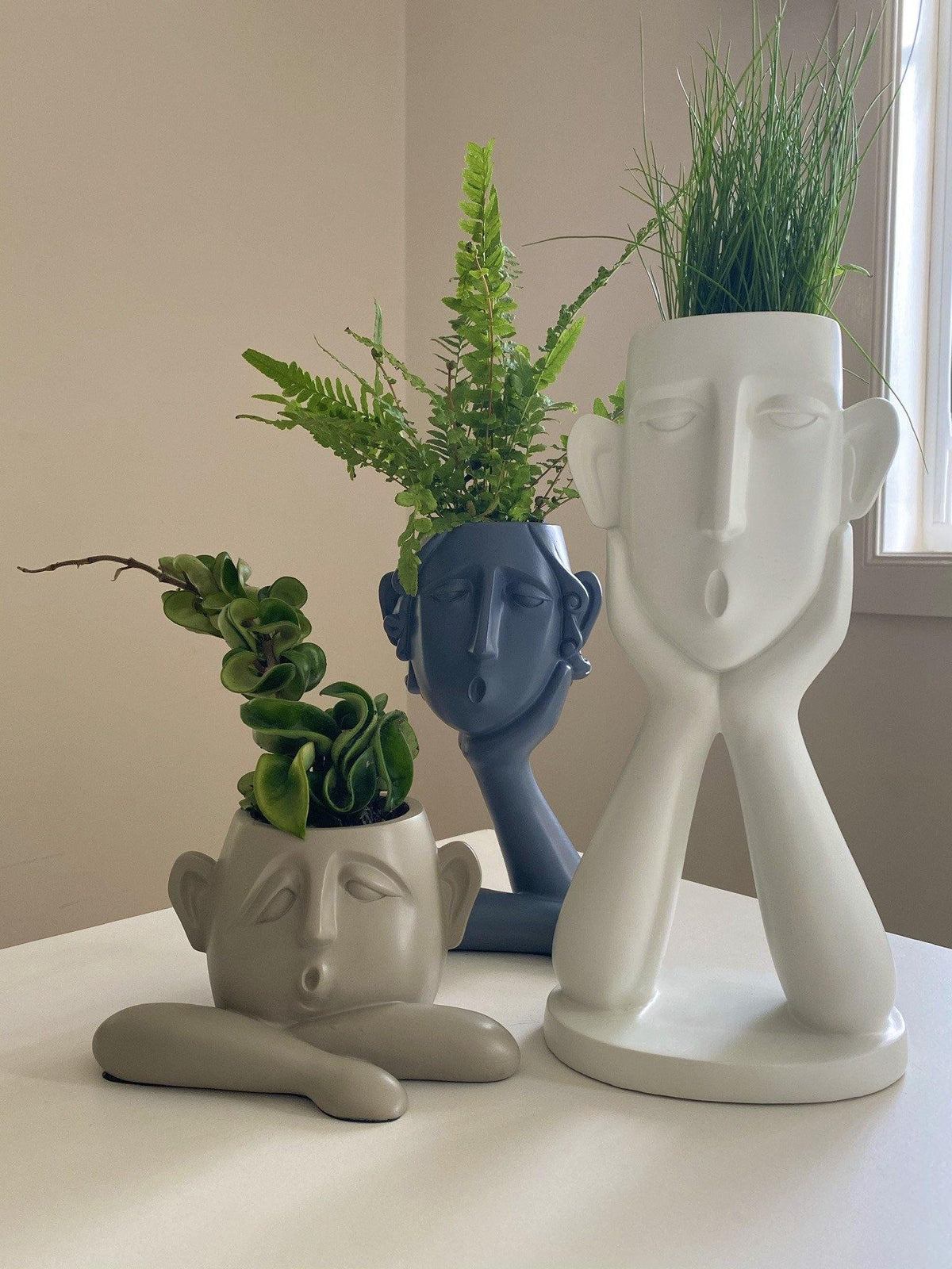 Caravaggio Planter Sculpture Trio