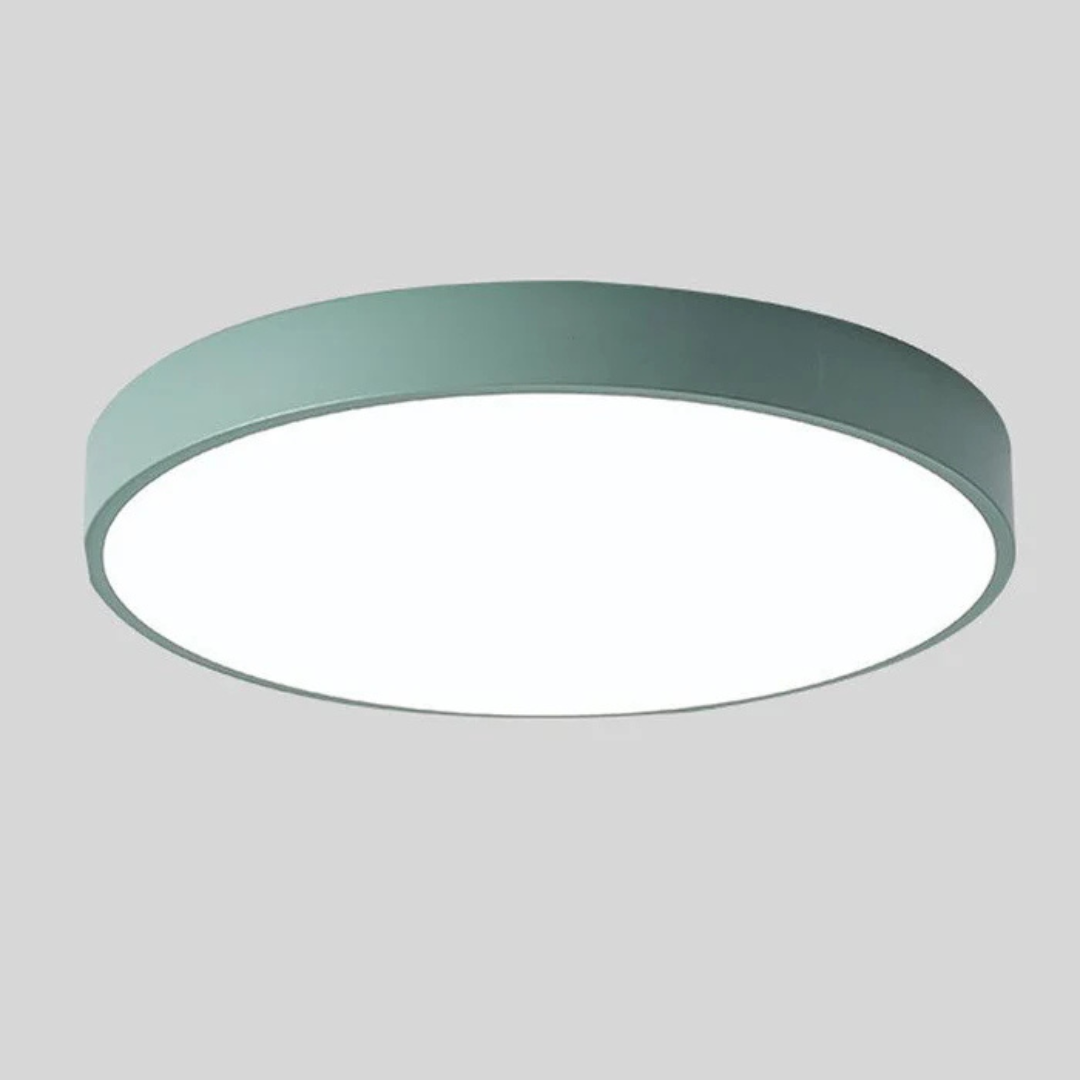 Wooden Flush Mount LED Light Fixture 3000K Soft White for Bedroom Living Room Hallway Minimalist Nordic Style Modern Recessed Low Profile Ac