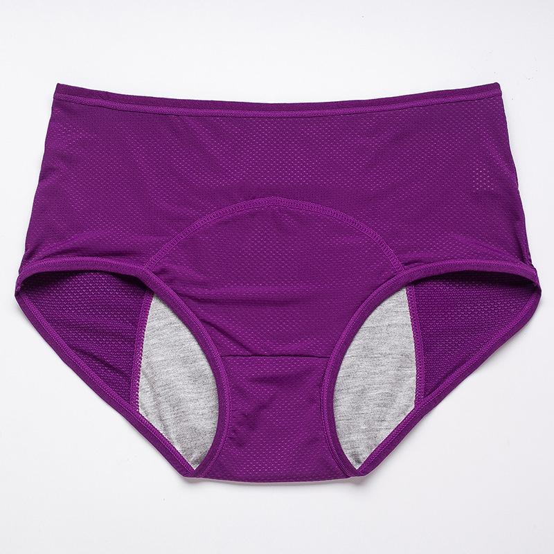 High-Waisted Leak-Proof Period Underwear for Women – Absorbent Incontinence Protection with Odor Control – Washable Reusable Design for Heav