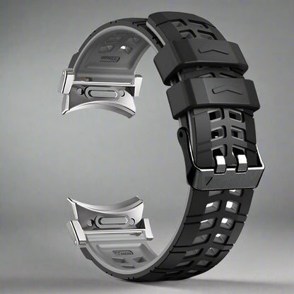 Flexible Silicone Galaxy Watch Ultra Band – Sport Strap for 47mm Ultra, Ultra 2 & 2025 Models – Adjustable Buckle Replacement Wristband