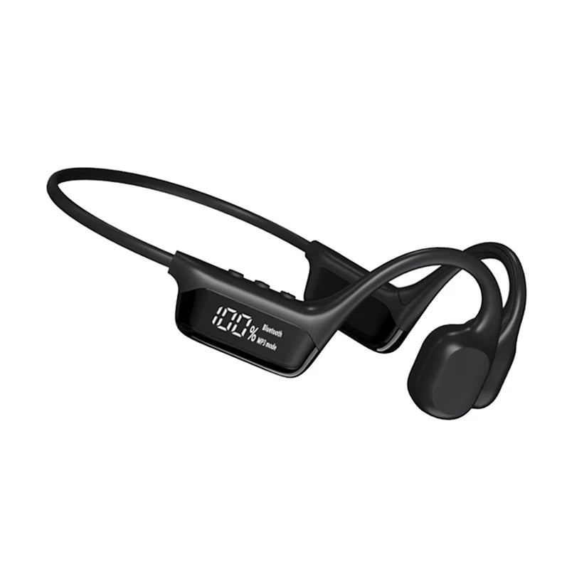 Bone Conduction Headphones Waterproof Swim Music Player 32GB Built-In Wireless Open-Ear Audio for Swimming Pool Diving Running Sports