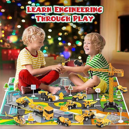 BUILDERCOUNT – Construction Vehicle Advent Calendar for Daily Discovery