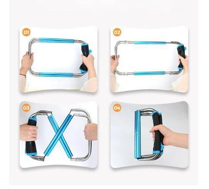Ortekor | Silla plegable portátil ultraligera con estructura de aluminio resistente | Ideal para acampada y actividades al aire libre