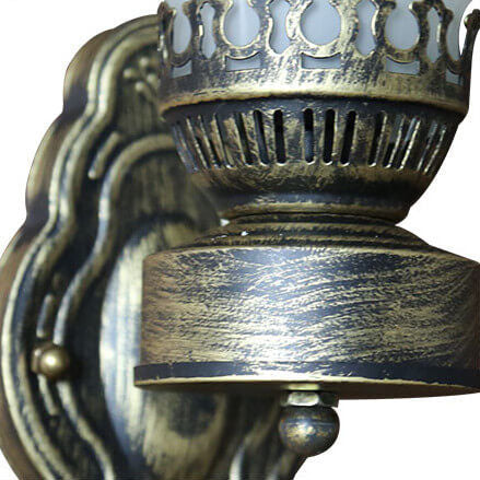 Bronze Sconce with Oil-Lantern Silhouette – 16.5" Ambient Light for Entryways & Bedrooms – E26 Socket – Hardwired Indoor Fixture