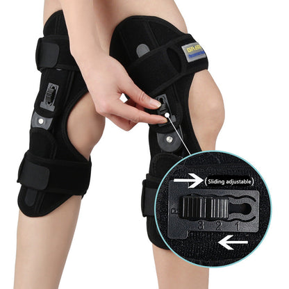 Knee Support | Adjustable Stabilizing Knee Brace with Reinforced Stabilizers | Optimal Compression for Pain Relief