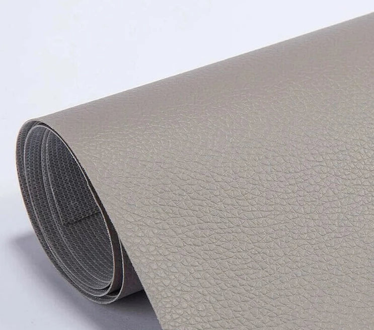 Peel-and-Stick Faux Leather Upholstery Repair Sheet – Cut to Size for Couches, Car Seats & Furniture – 8×55 in Restoration Patch