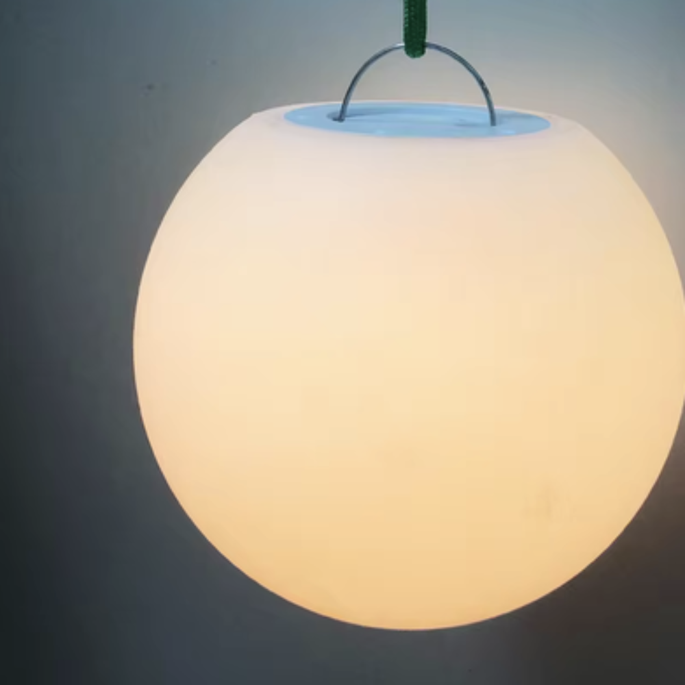 Rechargeable LED Sphere Light 10 Inch 16-Color Remote Waterproof Cordless Patio Garden Decor Indoor Outdoor Mood Lighting Portable Battery P