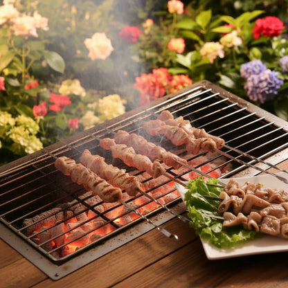 GRILLSPIKE – Stainless Steel BBQ Skewers Set